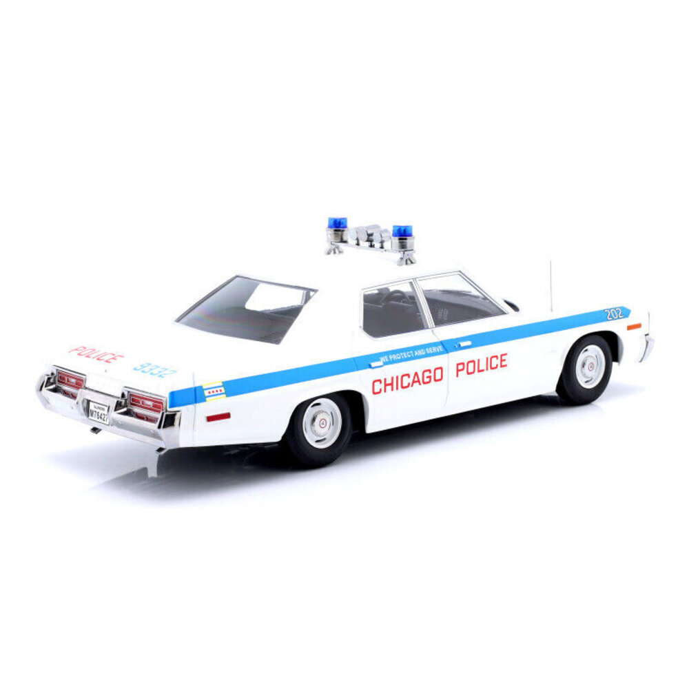 Dodge Dodge Monaco Chicago Police 1974 - 1:18 - KK Scale Dodge Dodge Monaco Chicago Police 1974 - 1:18 - KK Scale