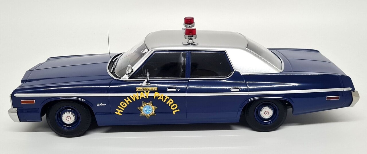 Dodge Dodge Monaco 'Nevada Highway Patrol' 1974 - 1:18 - KK Scale