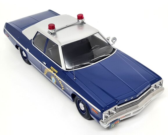Dodge Dodge Monaco 'Nevada Highway Patrol' 1974 - 1:18 - KK Scale