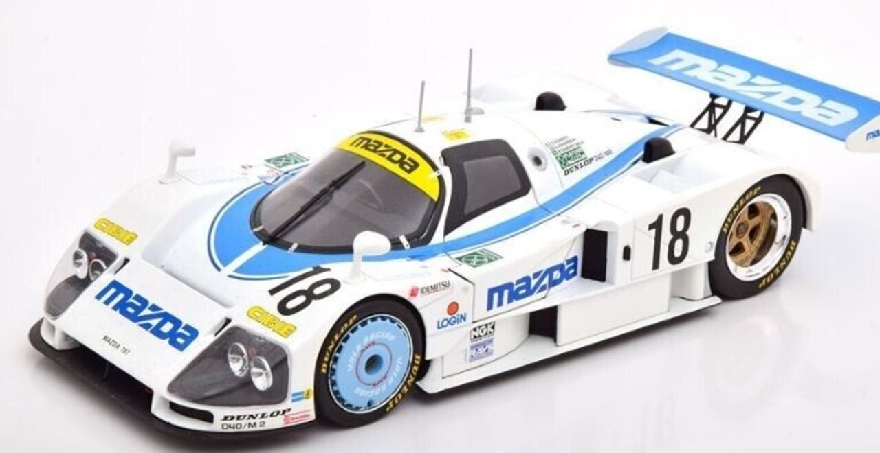 Mazda Mazda 787B 2.6L #18 24H Le Mans 1991 - 1:18 - KK Scale Mazda Mazda 787B 2.6L #18 24H Le Mans 1991 - 1:18 - KK Scale