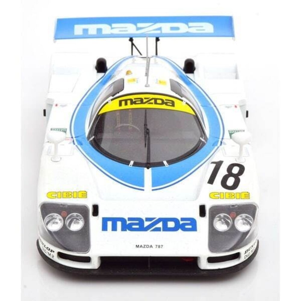 Mazda Mazda 787B 2.6L #18 24H Le Mans 1991 - 1:18 - KK Scale Mazda Mazda 787B 2.6L #18 24H Le Mans 1991 - 1:18 - KK Scale
