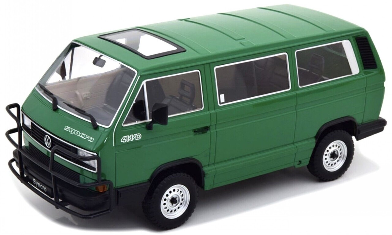 Volkswagen Volkswagen T3 Minibus Syncro Jagdwagen 1987 - 1:18 - KK Scale Volkswagen Volkswagen T3 Minibus Syncro Jagdwagen 1987 - 1:18 - KK Scale