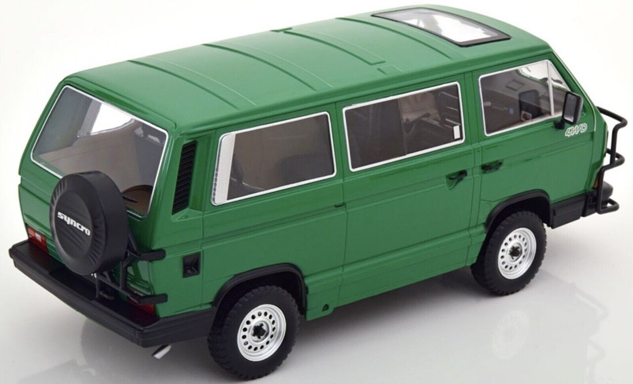 Volkswagen Volkswagen T3 Minibus Syncro Jagdwagen 1987 - 1:18 - KK Scale Volkswagen Volkswagen T3 Minibus Syncro Jagdwagen 1987 - 1:18 - KK Scale
