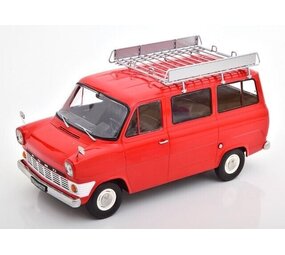 Ford Ford Transit Bus + Roof Rack 1965 - 1:18 - KK Scale Ford Ford Transit Bus + Roof Rack 1965 - 1:18 - KK Scale