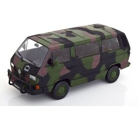 Volkswagen Volkswagen T3 Minibus German Army 1987 - 1:18 - KK Scale Volkswagen Volkswagen T3 Minibus German Army 1987 - 1:18 - KK Scale