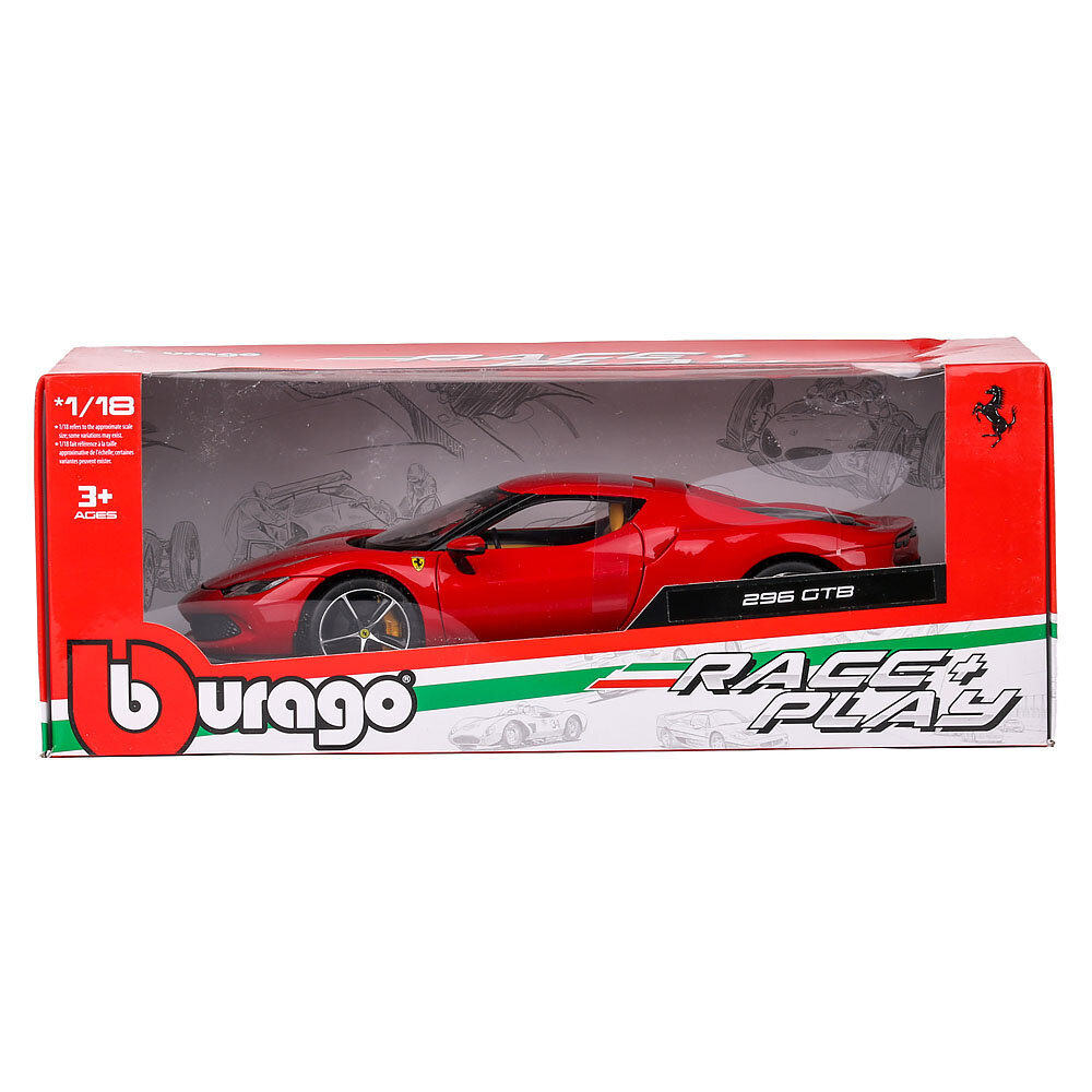 Ferrari Ferrari 296 GTB - 1:18 - Bburago Ferrari Ferrari 296 GTB - 1:18 - Bburago