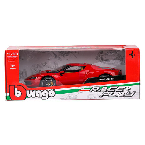 Ferrari Ferrari 296 GTB - 1:18 - Bburago Ferrari Ferrari 296 GTB - 1:18 - Bburago