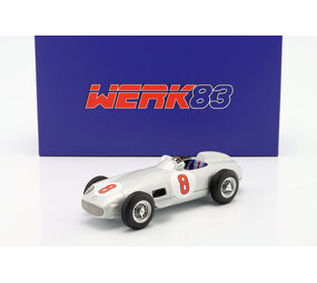 Formule 1 Mercedes-Benz W196 F1 #8 (Juan-Manuel Fangio) 1955 - 1:18 - Werk83 Formule 1 Mercedes-Benz W196 F1 #8 (Juan-Manuel Fangio) 1955 - 1:18 - Werk83
