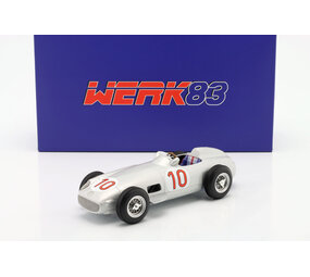 Formule 1 Mercedes-Benz W196 F1 #10 (Juan-Manuel Fangio) 1955 - 1:18 - Werk83 Formule 1 Mercedes-Benz W196 F1 #10 (Juan-Manuel Fangio) 1955 - 1:18 - Werk83