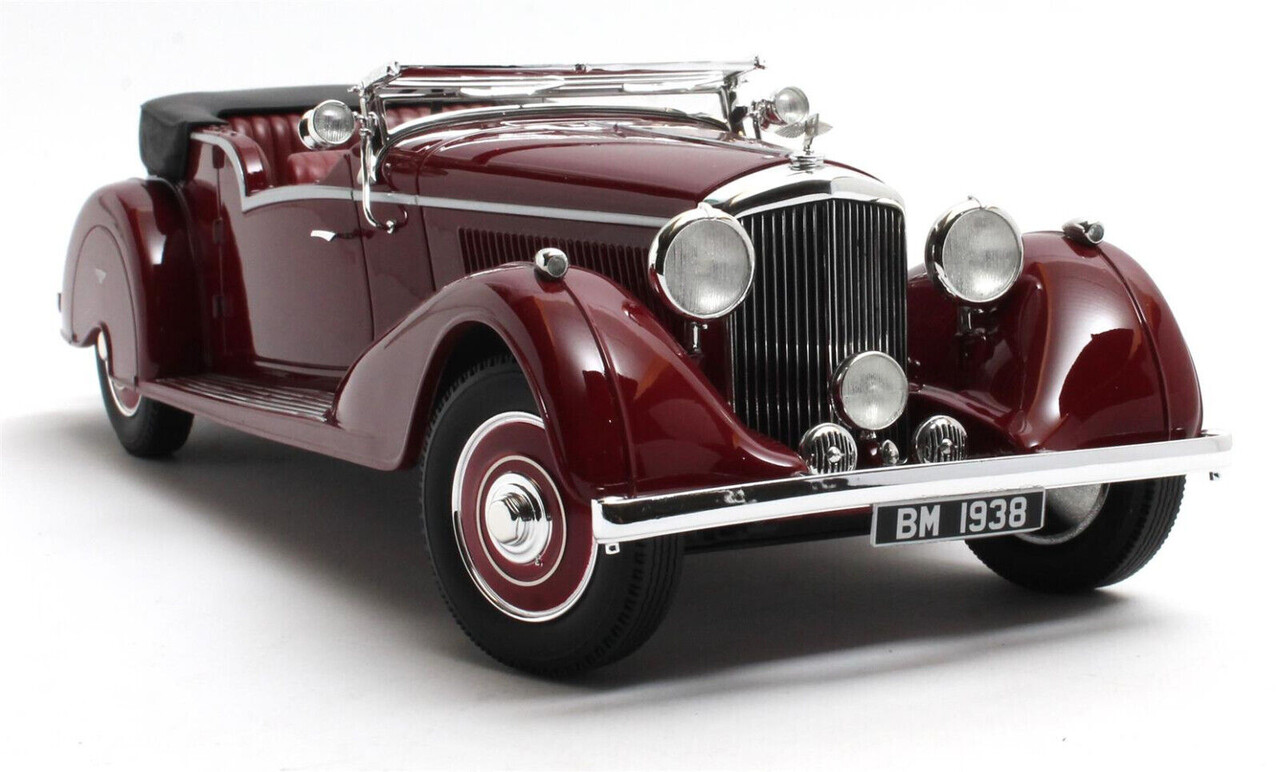 Bentley Bentley 4.25L Vanden Plas Tourer Cabriolet Open 1938 - 1:18 - Cult Scale Models