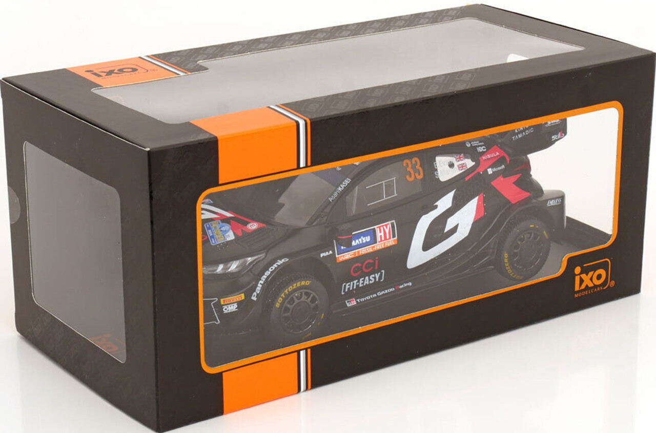 Toyota Toyota GR Yaris Rally1 Hybrid #33 Rally WM Rally Sweden 2024 - 1:18 - IXO Models