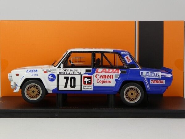 Lada Lada 2105 VFTS #70 1000 Lakes Rally 1986 - 1:18 - IXO Models Lada Lada 2105 VFTS #70 1000 Lakes Rally 1986 - 1:18 - IXO Models
