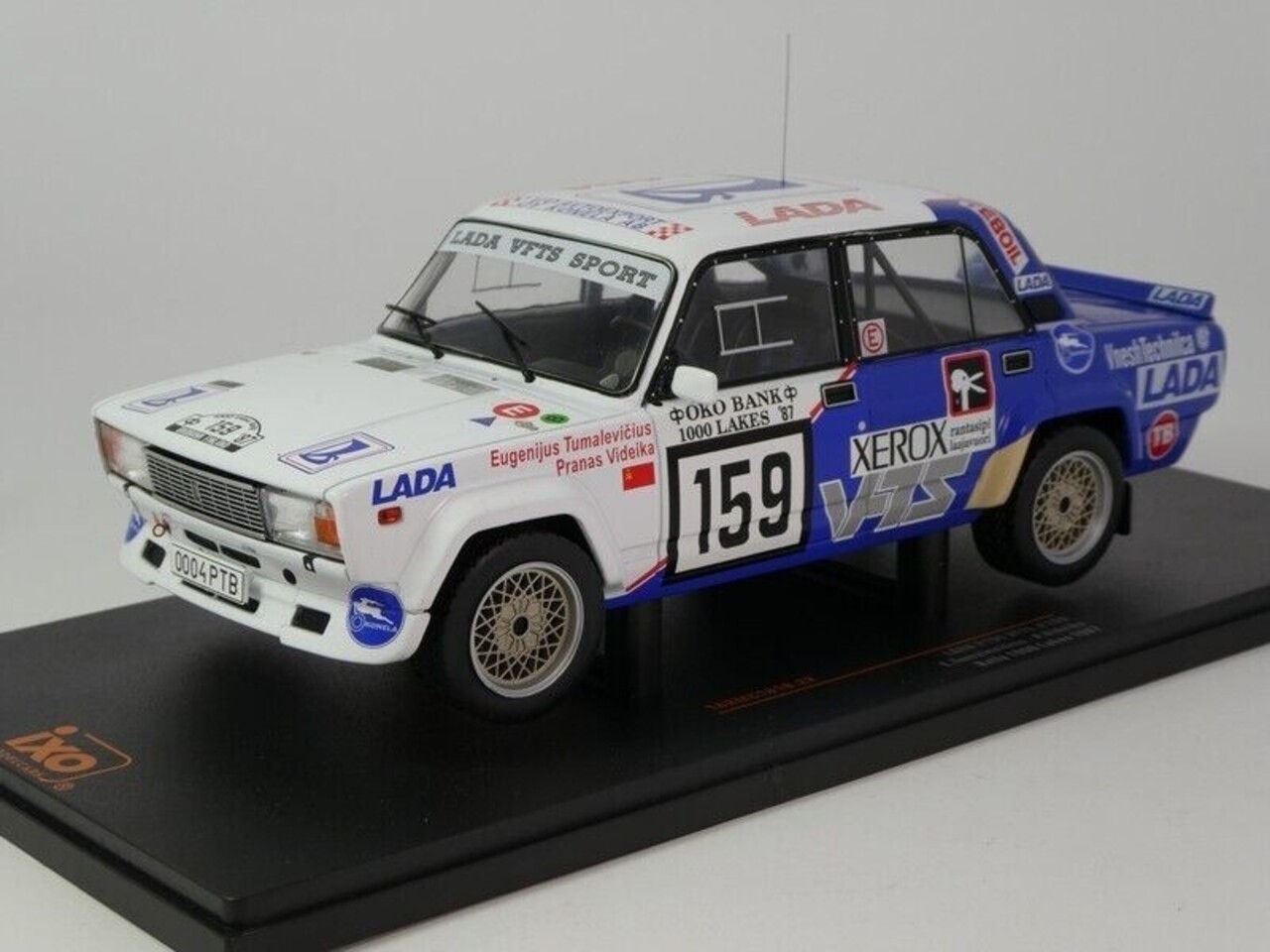 Lada Lada 2105 VFTS #159 1000 Lakes Rally 1987 - 1:18 - IXO Models