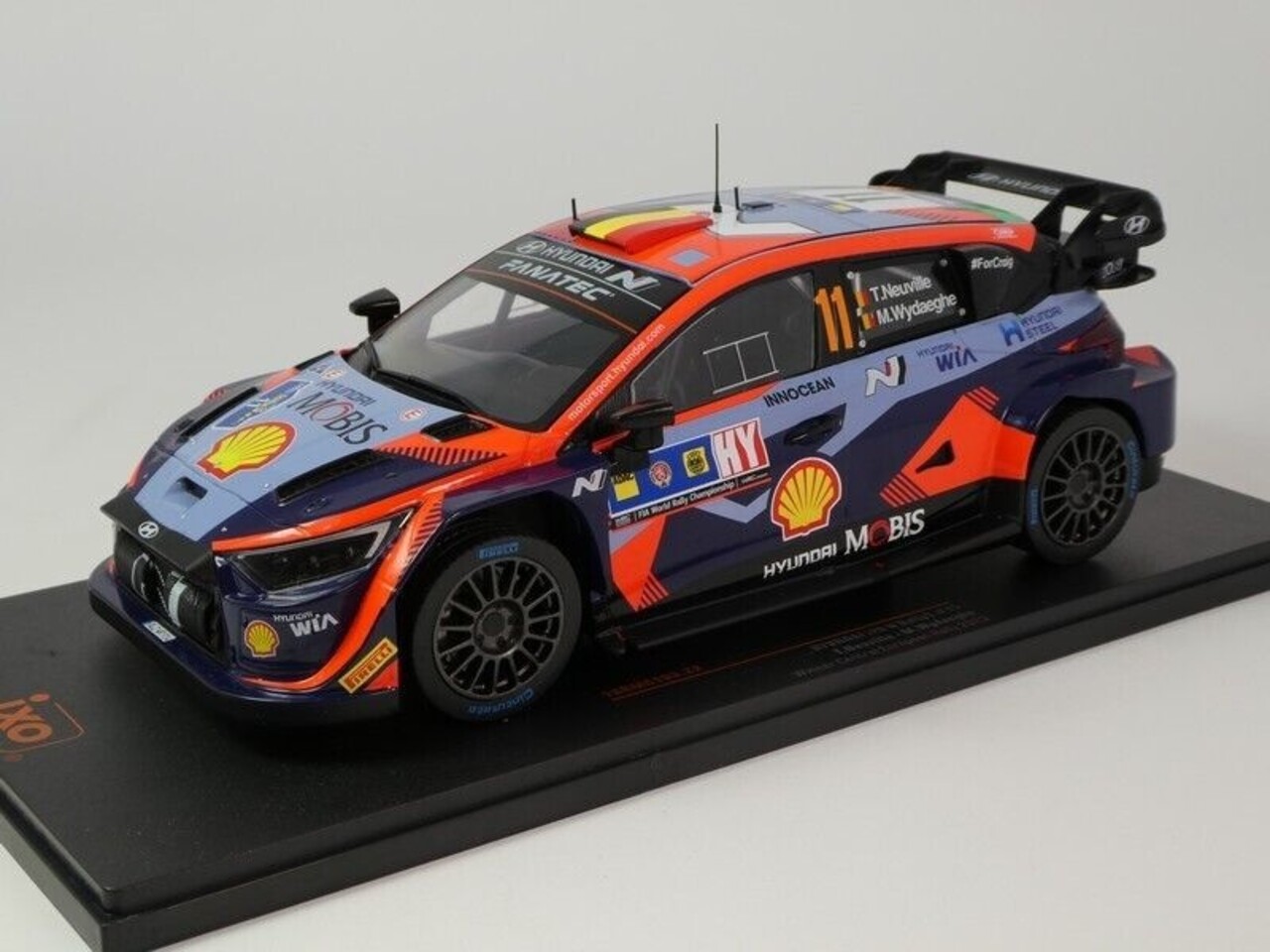 Hyundai Hyundai i20 N Rally 1 #11 Rally WM Central European Rally 2023 - 1:43 - IXO Models