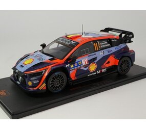 Hyundai Hyundai i20 N Rally 1 #11 Rally WM Central European Rally 2023 - 1:43 - IXO Models Hyundai Hyundai i20 N Rally 1 #11 Rally WM Central European Rally 2023 - 1:43 - IXO Models
