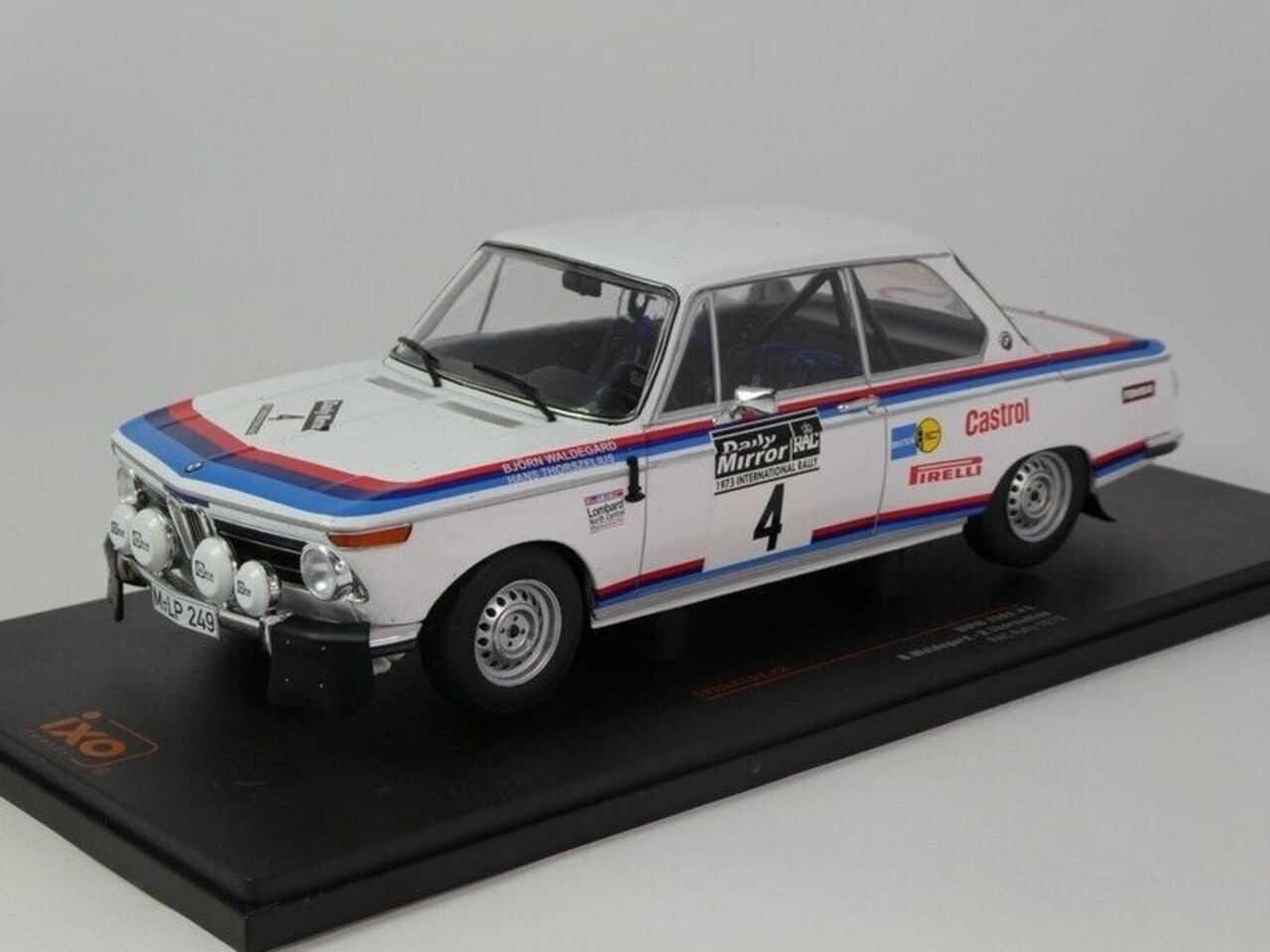 BMW BMW 2002 #4 Rally WM RAC Rally 1973 - 1:18 - IXO Models