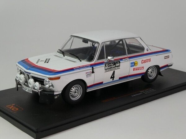 BMW BMW 2002 #4 Rally WM RAC Rally 1973 - 1:18 - IXO Models