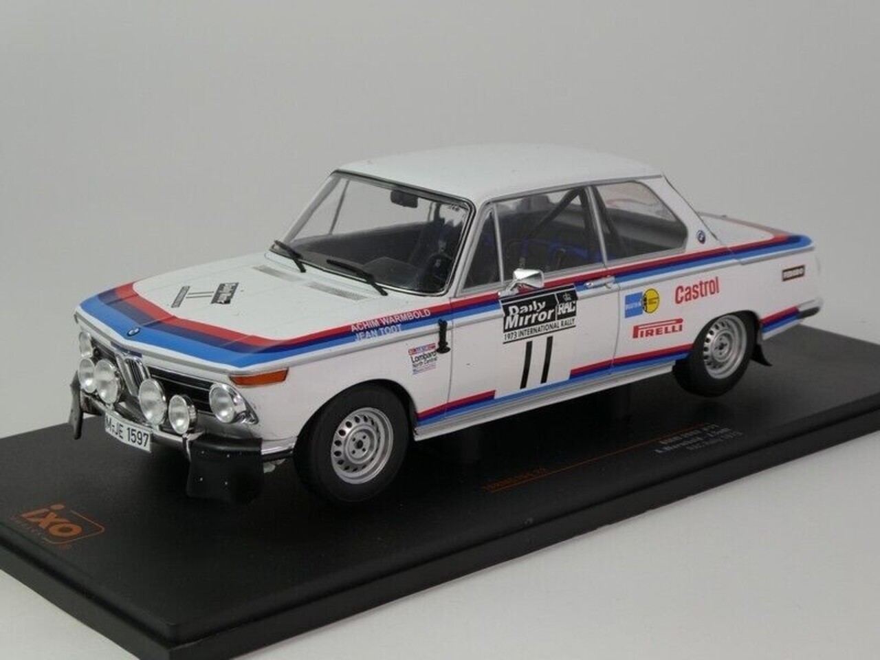 BMW BMW 2002 #11 Rally WM RAC Rally 1973 - 1:18 - IXO Models