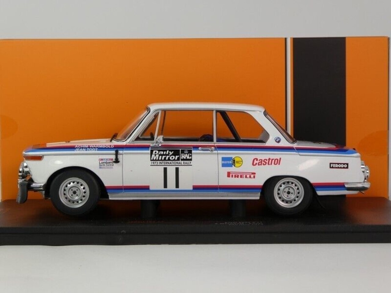 BMW BMW 2002 #11 Rally WM RAC Rally 1973 - 1:18 - IXO Models
