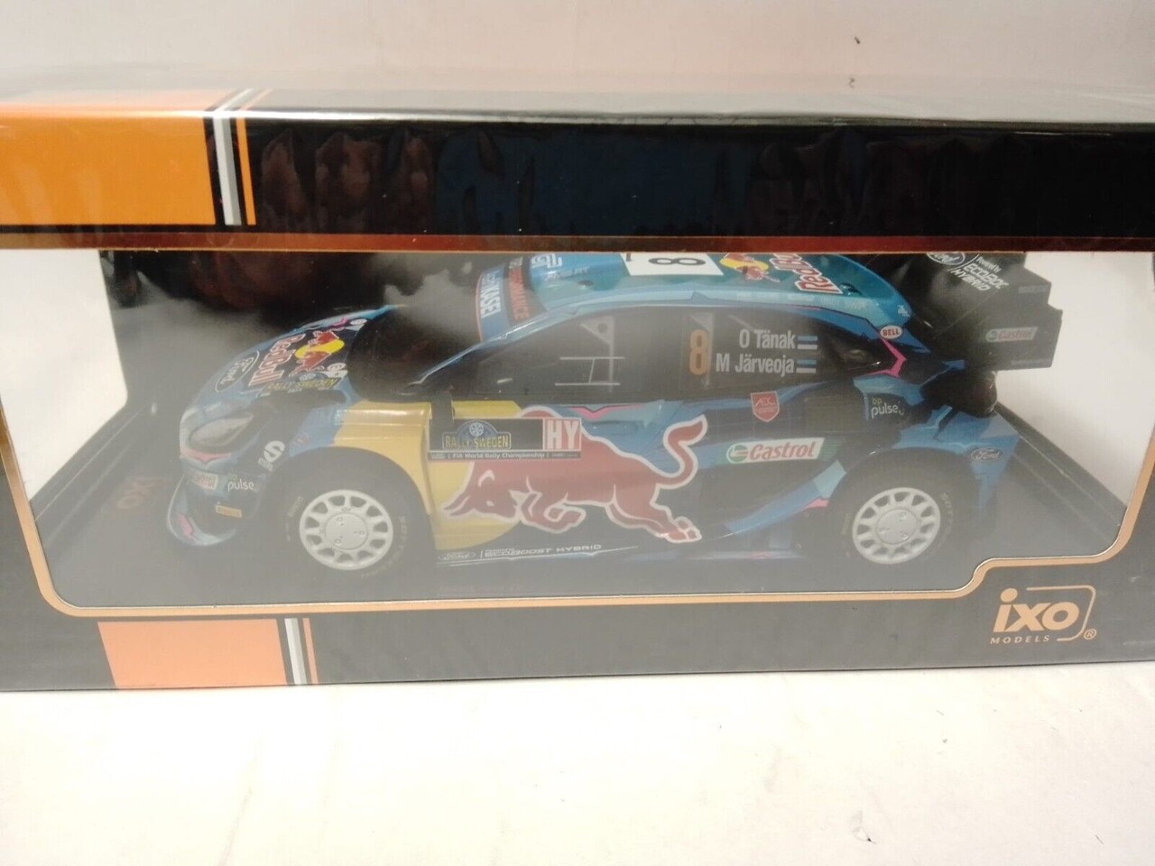 Ford Ford Puma Rally 1 #7 Red Bull Rally WM Rally Sweden 2023  - 1:18 - IXO Models