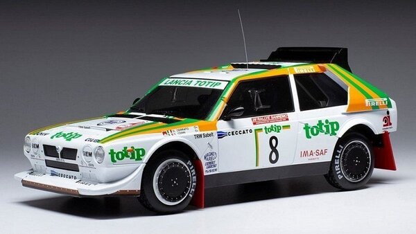 Lancia Lancia Delta S4 #8 Rally WM Rally San Remo 1986 - 1:18 - IXO Models Lancia Lancia Delta S4 #8 Rally WM Rally San Remo 1986 - 1:18 - IXO Models