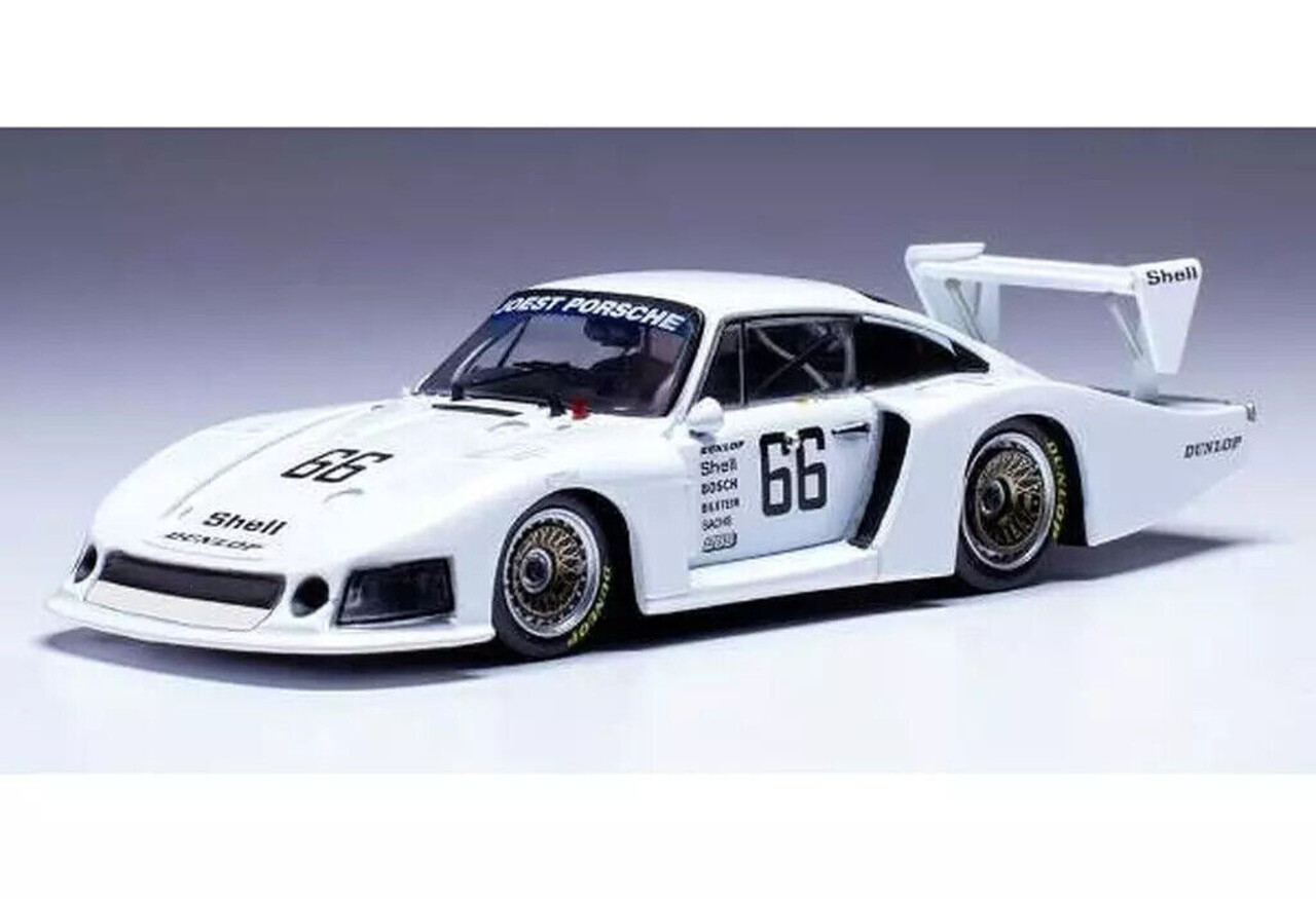 Porsche Porsche 935/78 930 #66 'Moby Dick' Bergischer Löwe Zolder 1981 - 1:43 - IXO Models Porsche Porsche 935/78 930 #66 'Moby Dick' Bergischer Löwe Zolder 1981 - 1:43 - IXO Models