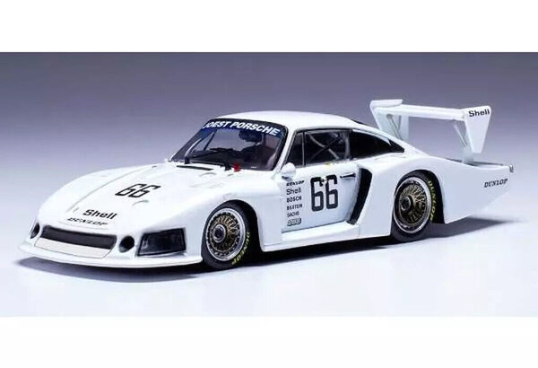 Porsche Porsche 935/78 930 #66 'Moby Dick' Bergischer Löwe Zolder 1981 - 1:43 - IXO Models Porsche Porsche 935/78 930 #66 'Moby Dick' Bergischer Löwe Zolder 1981 - 1:43 - IXO Models