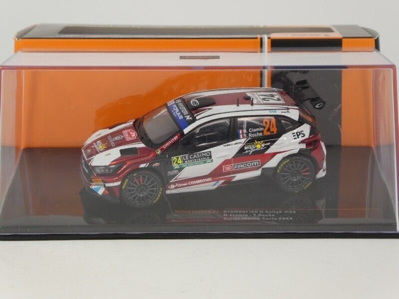 Hyundai Hyundai i20 N Rally 2 #24 Rally WM Rally Monte Carlo 2024 - 1:43 - IXO Models