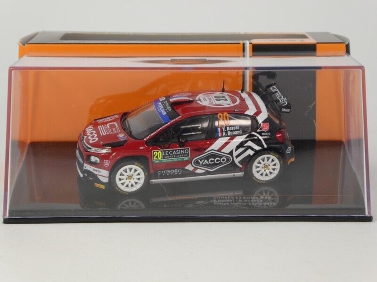 Citroen Citroen C3 Rally 2 #20 Rally WM Rally Monte Carlo 2024 - 1:43 - IXO Models