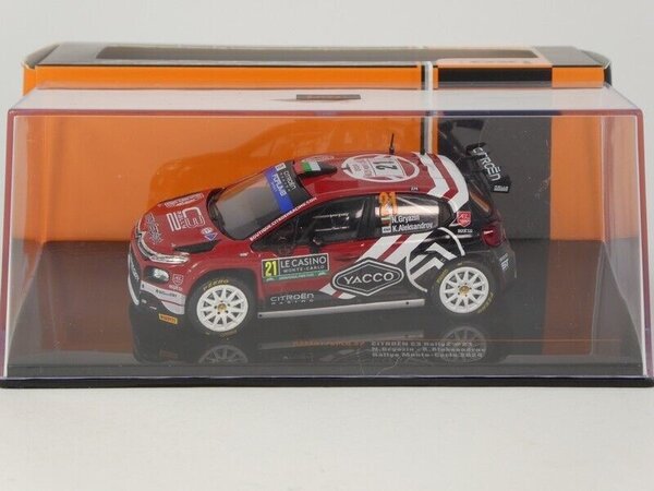 Citroen Citroen C3 Rally 2 #21 Rally WM Rally Monte Carlo 2024 - 1:43 - IXO Models