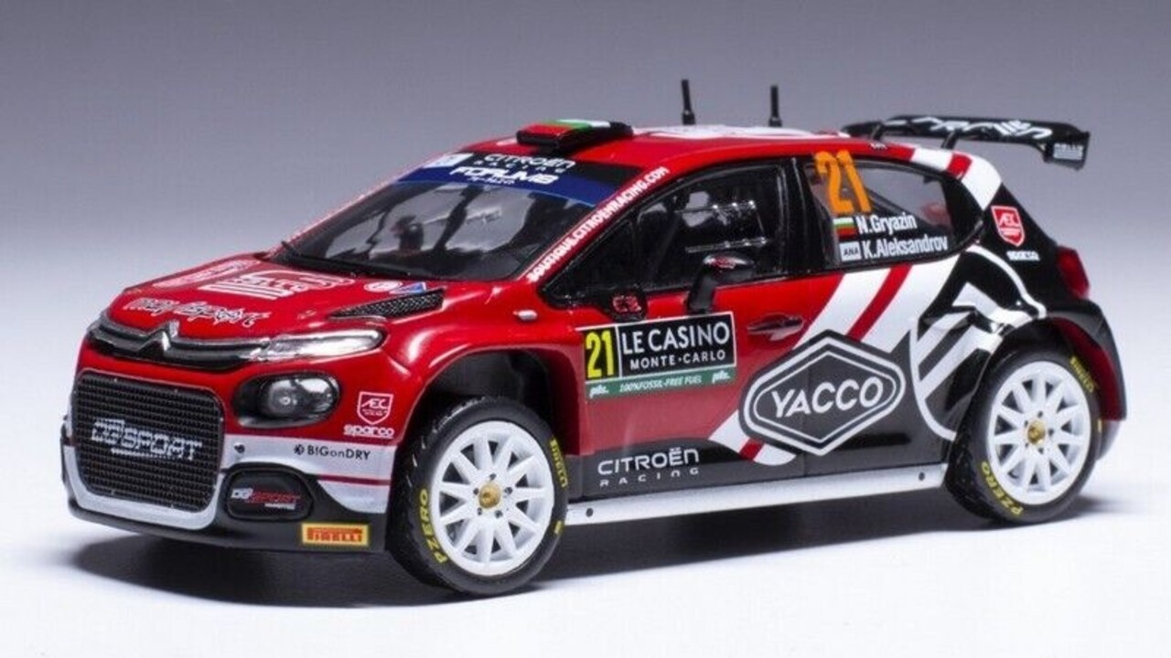Citroen Citroen C3 Rally 2 #21 Rally WM Rally Monte Carlo 2024 - 1:43 - IXO Models