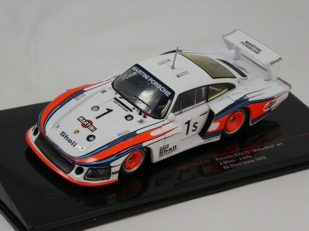 Porsche Porsche 935/78 930 #1 6H Silverstone Martini Porsche 1978 - 1:43 - IXO Models
