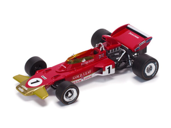Formule 1 Lotus 72D #1 (Ermerson Fittipaldi) 3rd French GP 1971 - 1:43 - Quartzo Formule 1 Lotus 72D #1 (Ermerson Fittipaldi) 3rd French GP 1971 - 1:43 - Quartzo