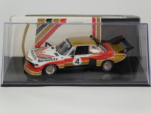 BMW BMW 3.5 CSL Gr.5 #4 6H Silverstone 1976 'Hermetite' - 1:43 - IXO Models