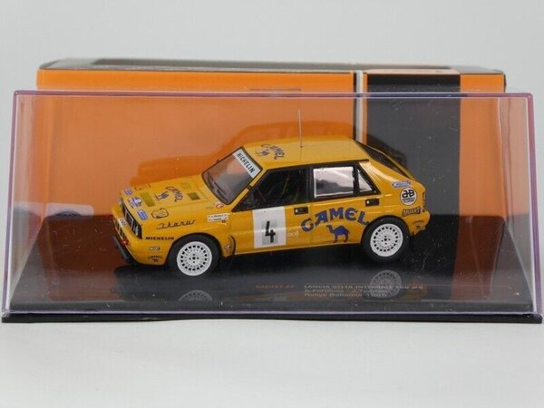 Lancia Lancia Delta HF Integrale 16v #4 Rally Bohemia 1990 'Camel' - 1:43 - IXO Models Lancia Lancia Delta HF Integrale 16v #4 Rally Bohemia 1990 'Camel' - 1:43 - IXO Models