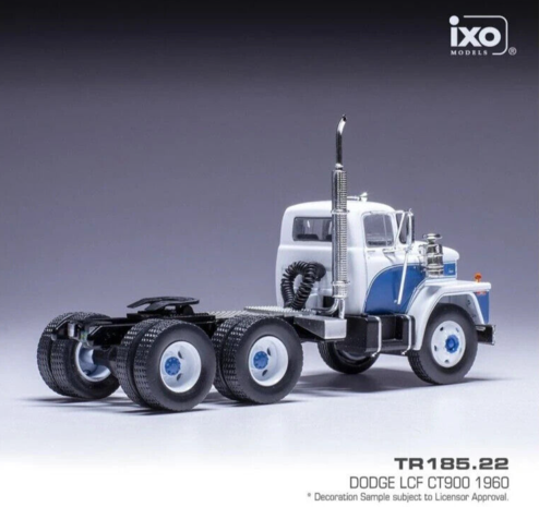 Dodge Dodge LCF CT 900 Tractor 6x4 1960 - 1:43 - IXO Models Dodge Dodge LCF CT 900 Tractor 6x4 1960 - 1:43 - IXO Models