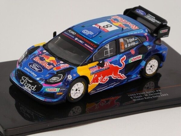 Ford Ford Puma Rally 1 #8 Rally WM Rally Chili 2023 'Red Bull' - 1:43 - IXO Models
