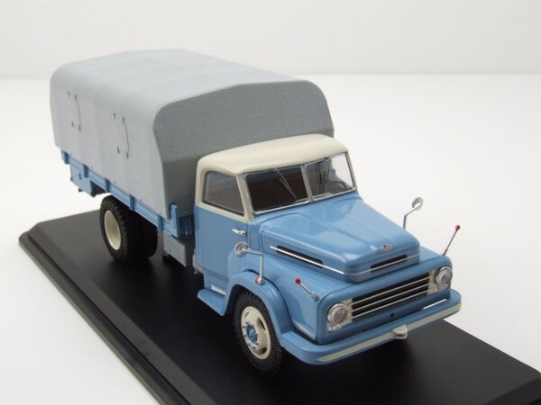 Csepel Csepel D-450 Flatbed Truck + (Removable) Cover - 1:43 - Premium ClassiXXs Csepel Csepel D-450 Flatbed Truck + (Removable) Cover - 1:43 - Premium ClassiXXs