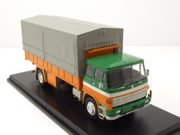 Skoda Škoda 100.05 Flatbed Truck + (Removable) Cover - 1:43 - Premium ClassiXXs Skoda Škoda 100.05 Flatbed Truck + (Removable) Cover - 1:43 - Premium ClassiXXs