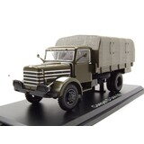 Csepel Csepel D-344.00 Military Flatbed Truck + (Removable) Cover  - 1:43 - Premium ClassiXXs Csepel Csepel D-344.00 Military Flatbed Truck + (Removable) Cover  - 1:43 - Premium ClassiXXs