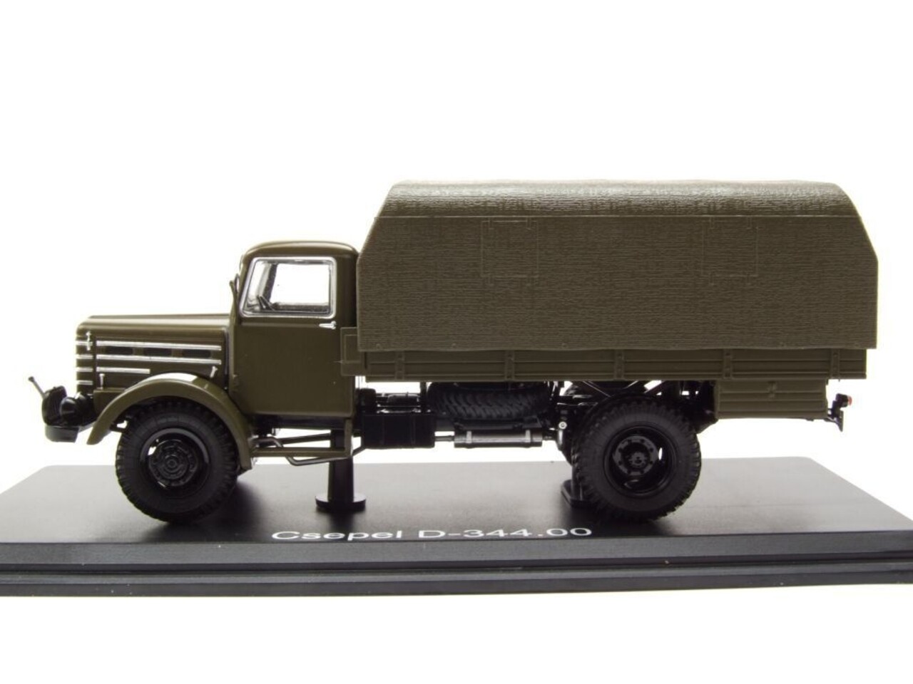 Csepel Csepel D-344.00 Military Flatbed Truck + (Removable) Cover  - 1:43 - Premium ClassiXXs Csepel Csepel D-344.00 Military Flatbed Truck + (Removable) Cover  - 1:43 - Premium ClassiXXs