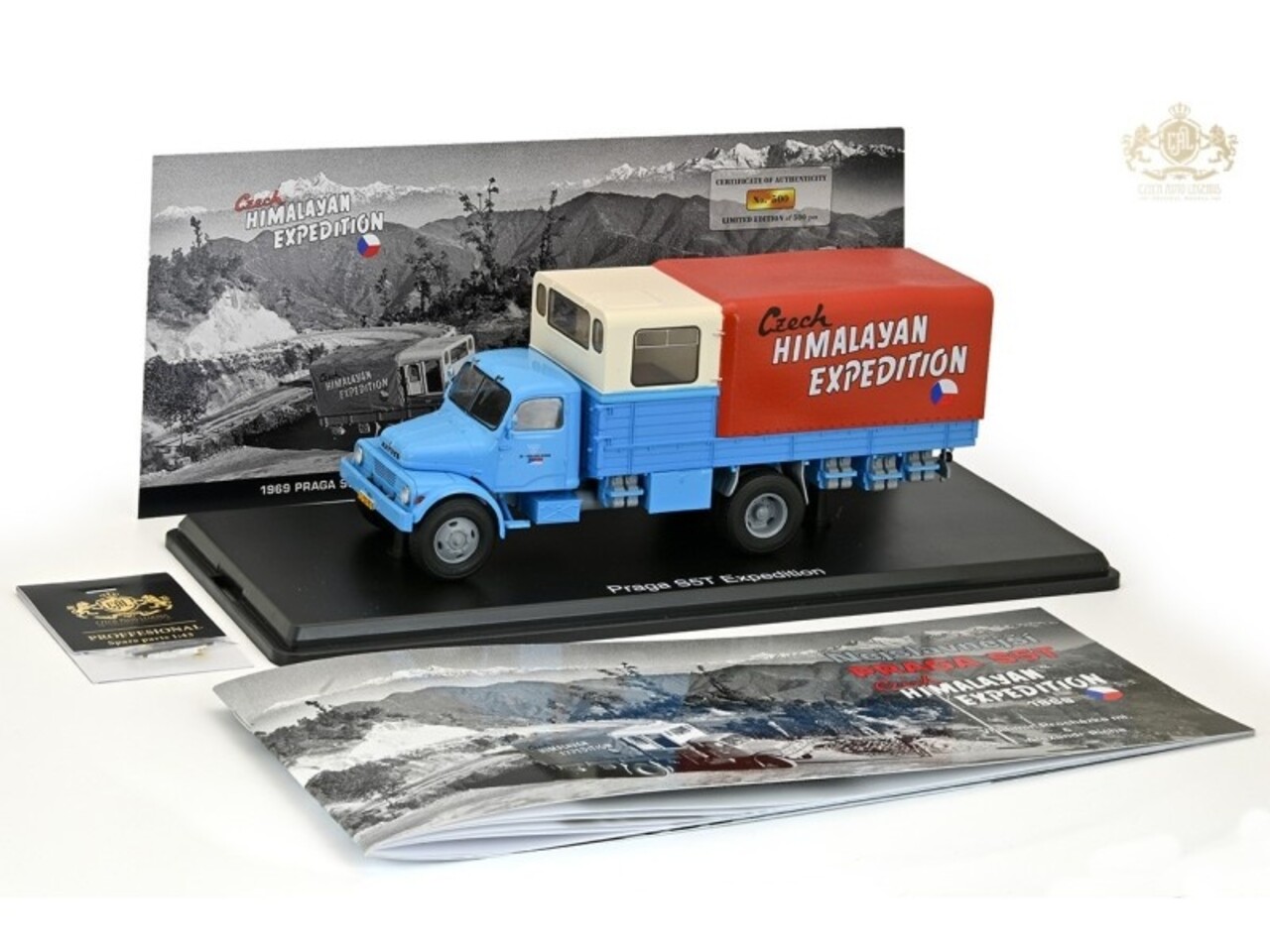 Praga Praga S5T-3 Truck 4x2 1969 'First Czech Himalayan Expedition' - 1:43 - Premium Classixxs Praga Praga S5T-3 Truck 4x2 1969 'First Czech Himalayan Expedition' - 1:43 - Premium Classixxs