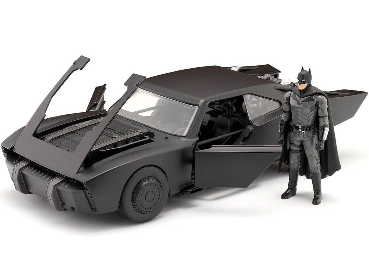 Movie Memorabilia Batmobile + Batman (+ Lights) - 1:18 - Jada Toys