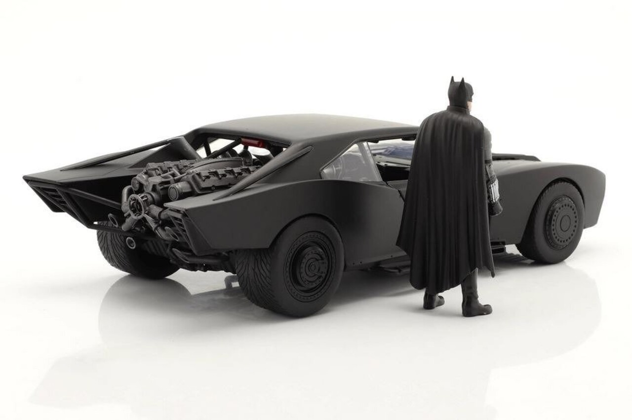 Movie Memorabilia Batmobile + Batman (+ Lights) - 1:18 - Jada Toys