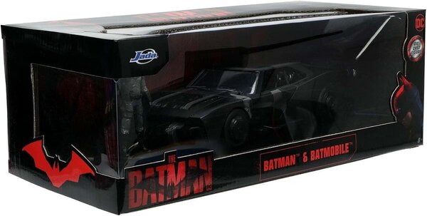 Movie Memorabilia Batmobile + Batman (+ Lights) - 1:18 - Jada Toys