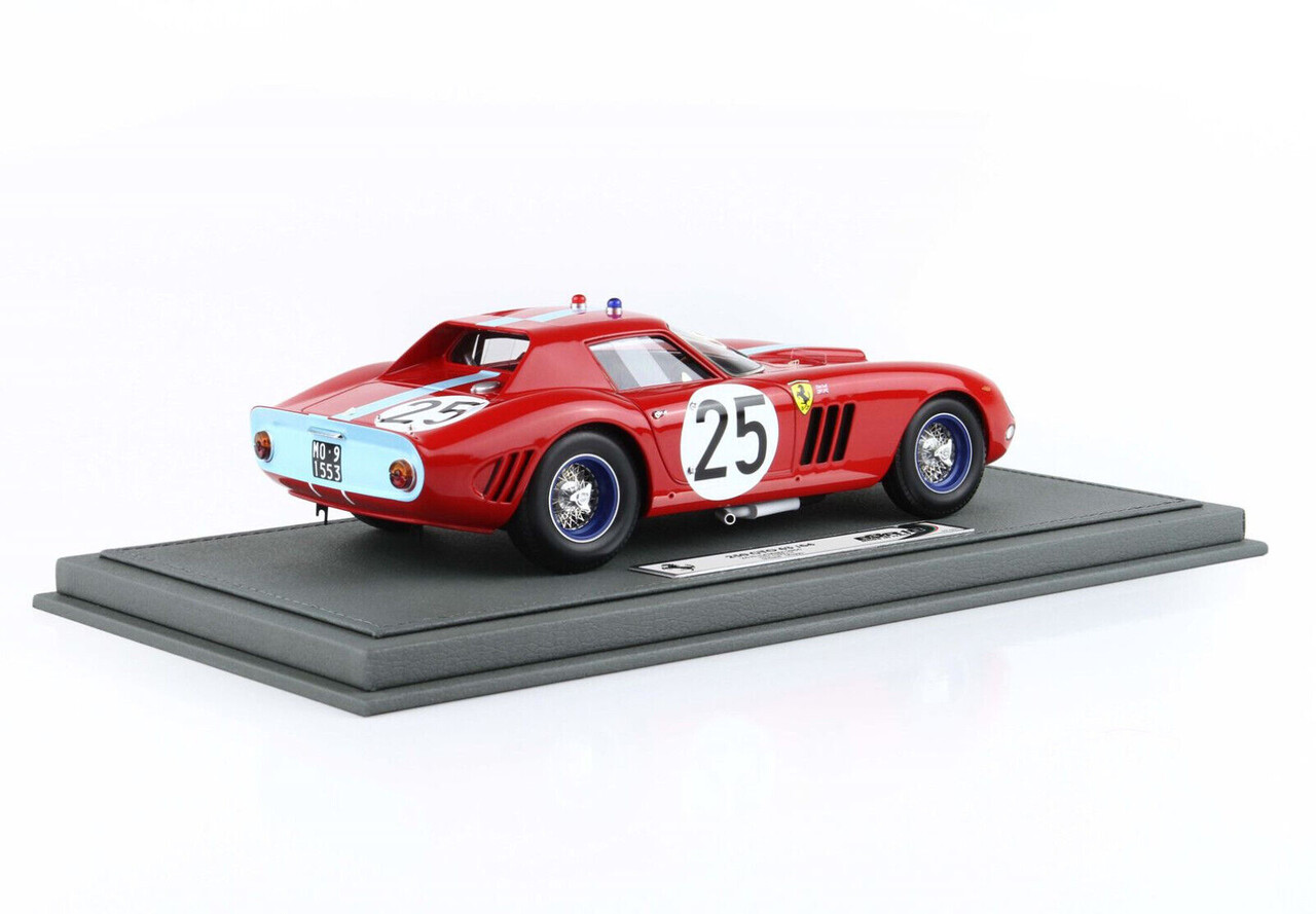 Ferrari Ferrari 250 GTO 3.0L V12 #25 Team Maranello Concessionaires 24H Le Mans 1964 - 1:18 - BBR Ferrari Ferrari 250 GTO 3.0L V12 #25 Team Maranello Concessionaires 24H Le Mans 1964 - 1:18 - BBR