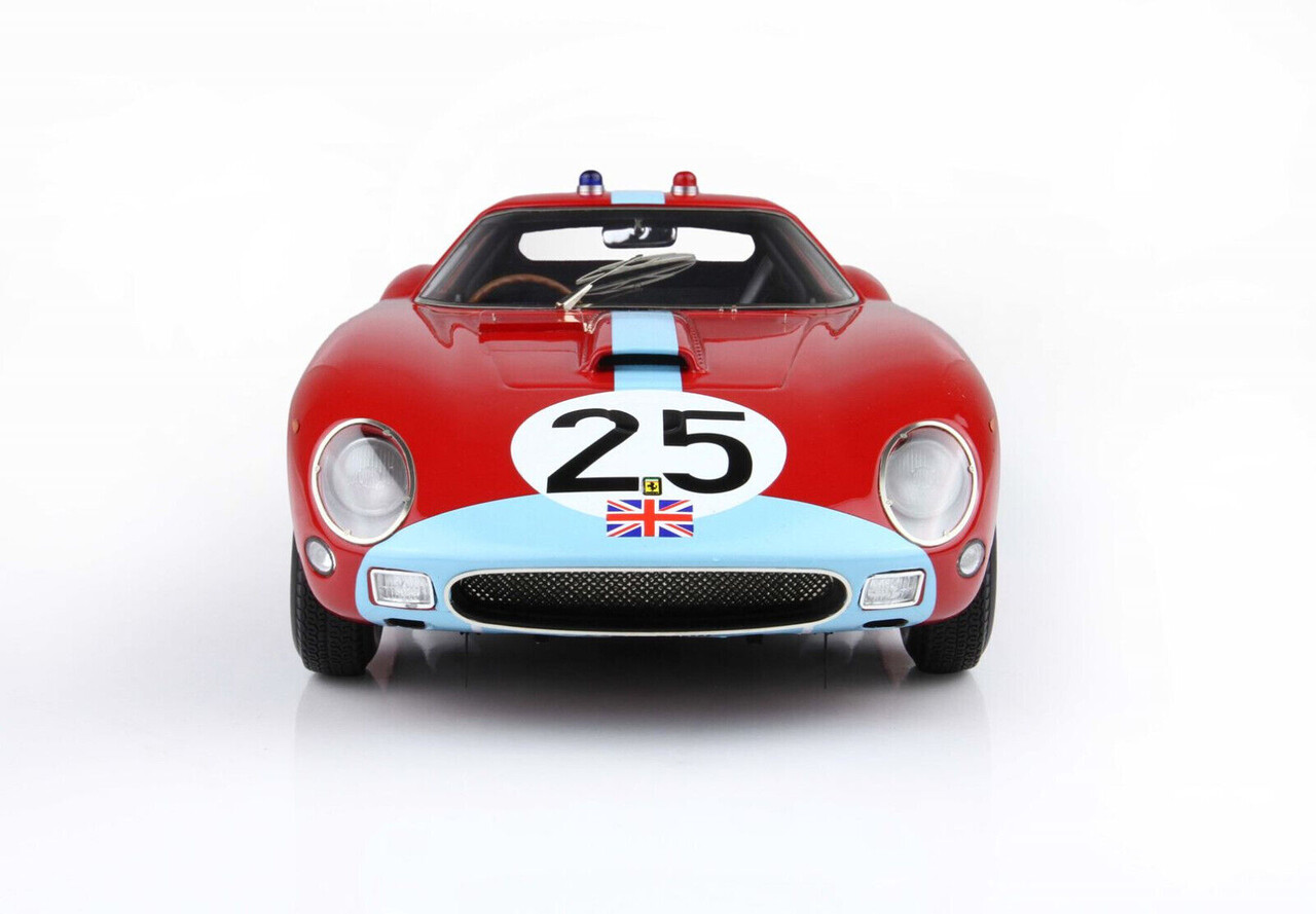 Ferrari Ferrari 250 GTO 3.0L V12 #25 Team Maranello Concessionaires 24H Le Mans 1964 - 1:18 - BBR Ferrari Ferrari 250 GTO 3.0L V12 #25 Team Maranello Concessionaires 24H Le Mans 1964 - 1:18 - BBR