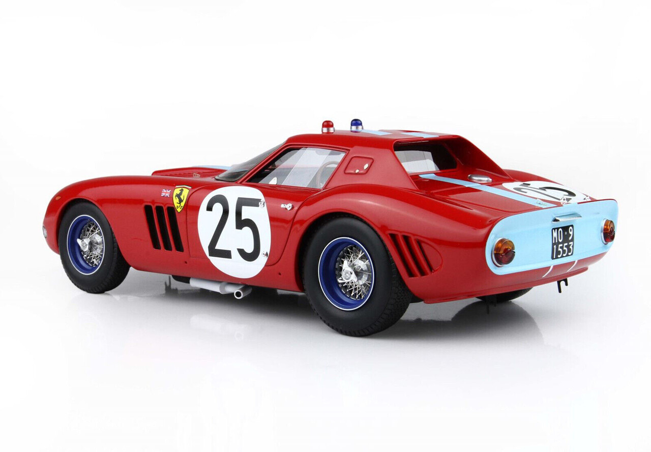 Ferrari Ferrari 250 GTO 3.0L V12 #25 Team Maranello Concessionaires 24H Le Mans 1964 - 1:18 - BBR Ferrari Ferrari 250 GTO 3.0L V12 #25 Team Maranello Concessionaires 24H Le Mans 1964 - 1:18 - BBR