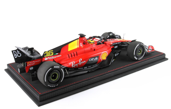 Formule 1 Ferrari  SF-23 #16 4th GP Italy Monza  2023 C.Leclerc  - 1:18 - BBR Formule 1 Ferrari  SF-23 #16 4th GP Italy Monza  2023 C.Leclerc  - 1:18 - BBR