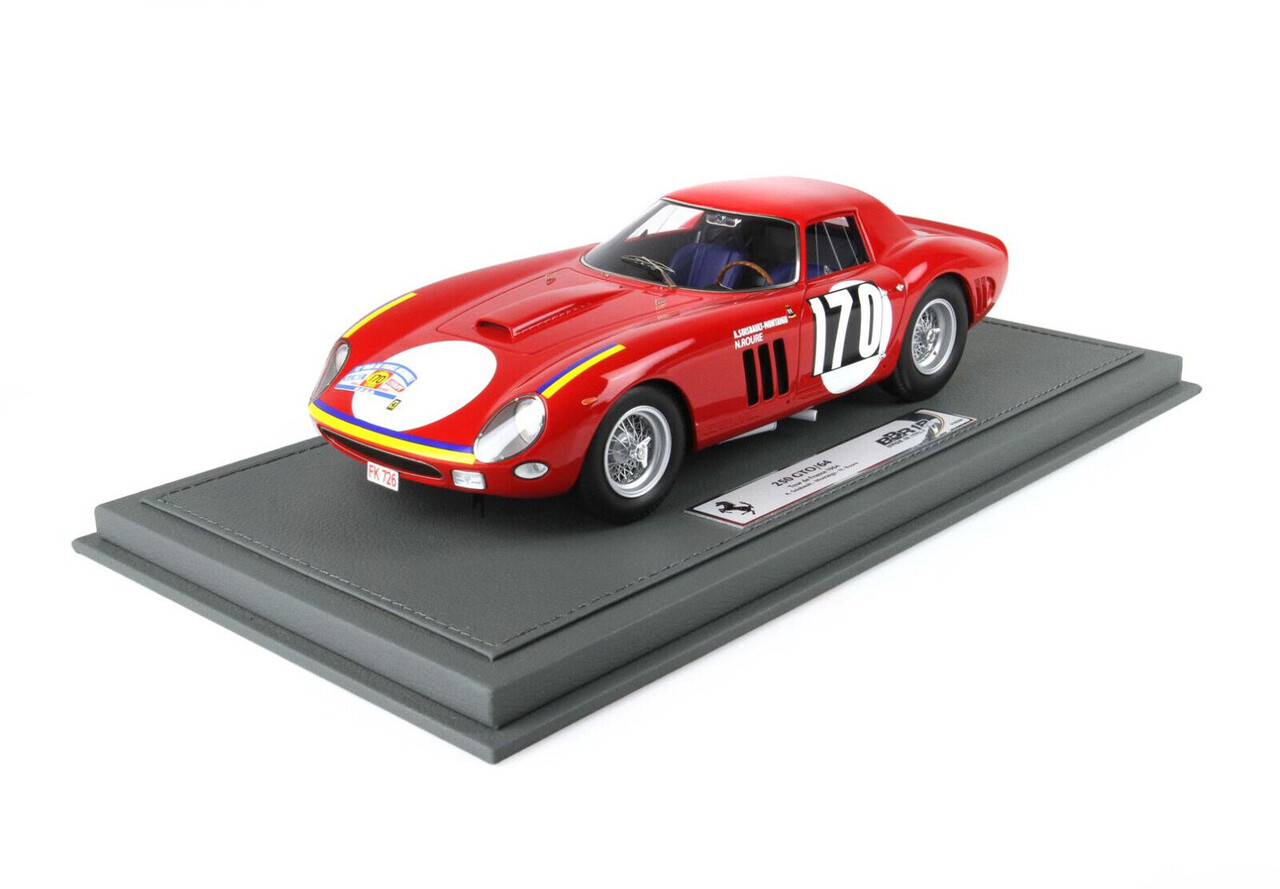 Ferrari Ferrari 250 GTO Coupe #170 Tour de France 1964 - 1:18 - BBR    - 1:18 - BBR Ferrari Ferrari 250 GTO Coupe #170 Tour de France 1964 - 1:18 - BBR    - 1:18 - BBR